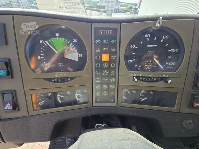 Châssis de camion MAN F10 26.272 6x6 F10 26.272 6x6, F90