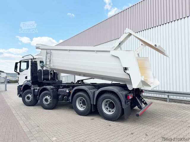 Speciale doeleinden vrachtwagen MAN TGS 41.440/480 8x4 BB TGS 41.440/480 8x4 BB, Mulde ca. 16m³ mit hydraulischer Heckklappe, mehrfach VORHANDEN