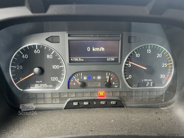 Camion-benne tricar Mercedes-Benz Atego 1222 K 4x2 Atego 1222 K 4x2, 2x AHK