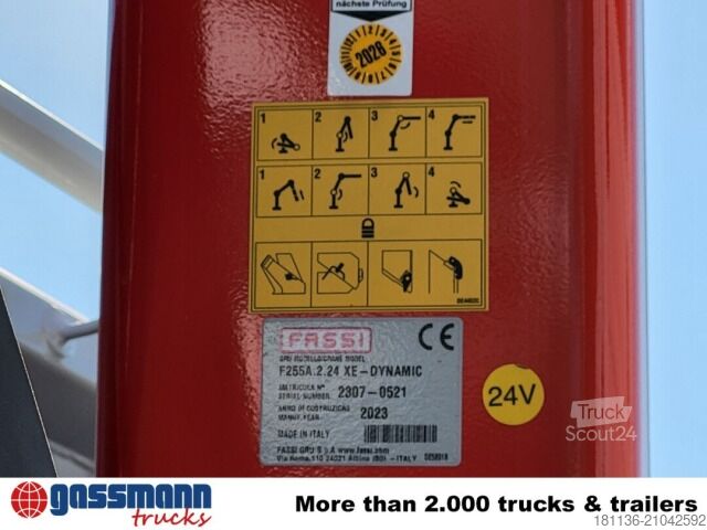 Camion benne Mercedes-Benz Arocs 3348 AK 6x6, Kran Fassi F255A.2.24,