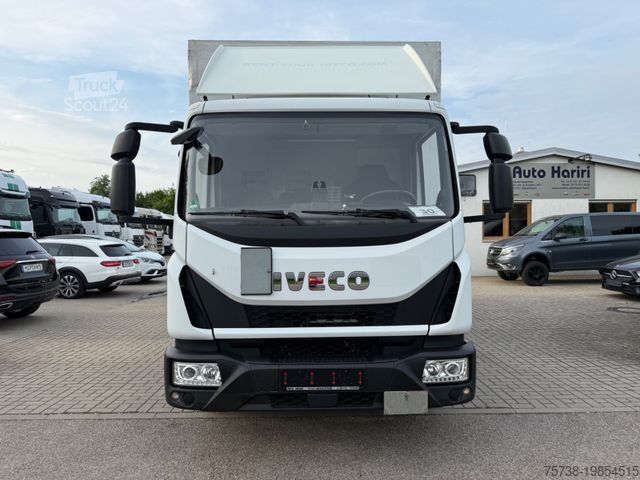 Schuifzeil bestelwagen IVECO EuroCargo 75E21 Pritsche+Plane+LBW/Klima/3-Sitze