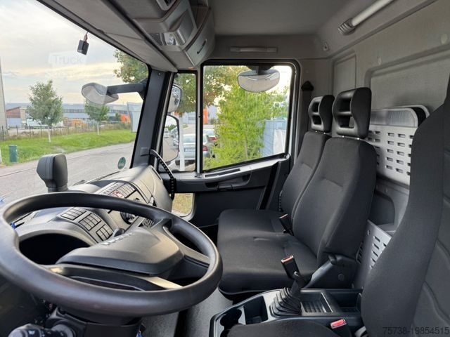 Schuifzeil bestelwagen IVECO EuroCargo 75E21 Pritsche+Plane+LBW/Klima/3-Sitze