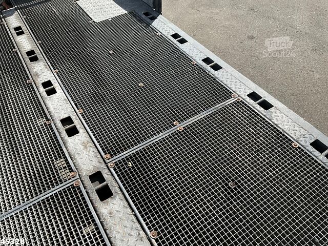 Biltransport skåpbil Scania P 410 8x2 Euro 6 Retarder Autotransporter met h...