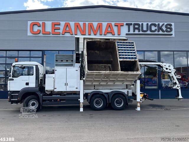 Suction vehicle Man TGA 33.440 6x4 MTS Dino 8m³ Saugbagger Just 173...
