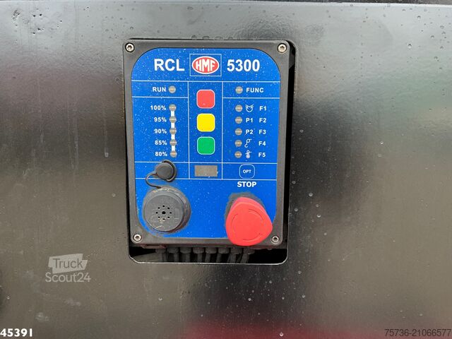 Crane truck Volvo FH 540 8x4 HMF 85 Tonmeter laadkraan + Fly-Jib ...