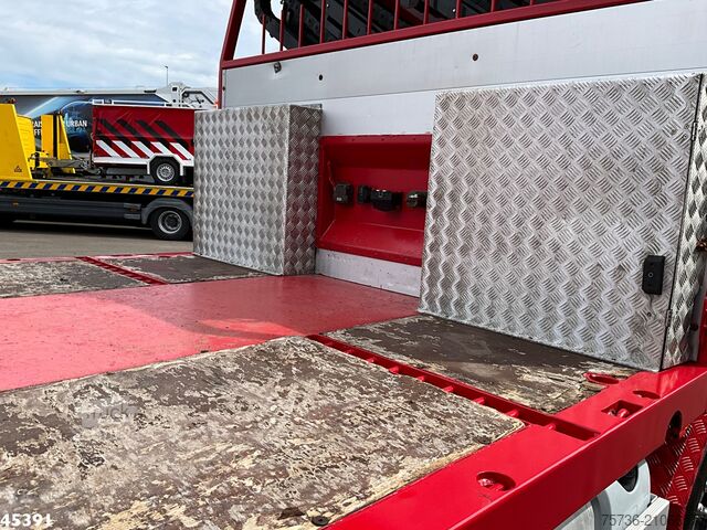 Crane truck Volvo FH 540 8x4 HMF 85 Tonmeter laadkraan + Fly-Jib ...