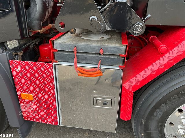 Crane truck Volvo FH 540 8x4 HMF 85 Tonmeter laadkraan + Fly-Jib ...