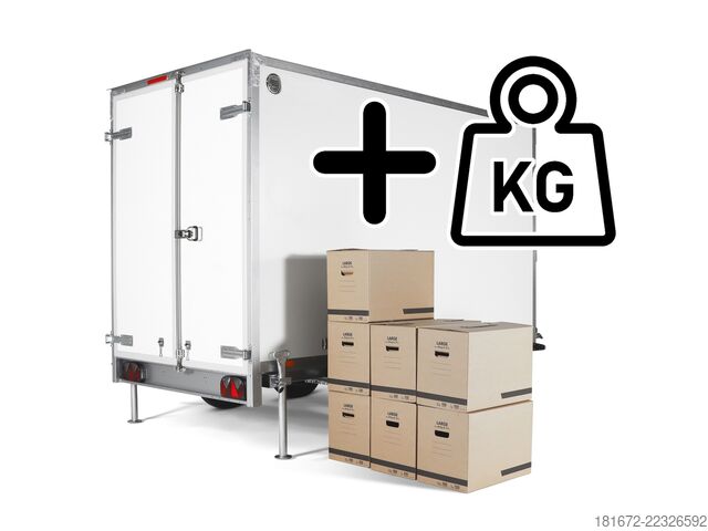 Remorque à caisse Brenderup Anhänger NEU 750 Kg Kofferanhänger/Rampe