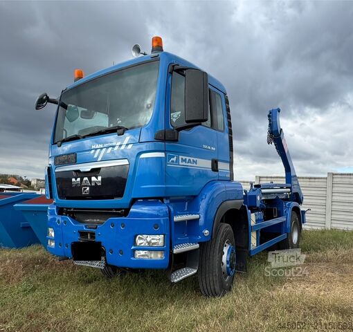 Grandininis konteinerių vežėjas 4x4 MAN nosič kontajnerov