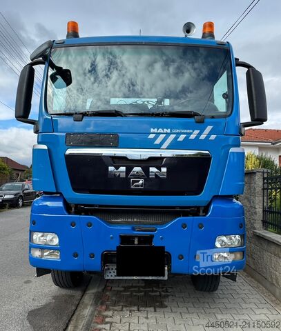 Grandininis konteinerių vežėjas 4x4 MAN nosič kontajnerov