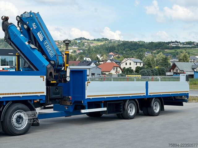 Кран, монтиран на камион SCANIA R 450 * FASSI F365 RA + FUNK + Anhänger*TOP
