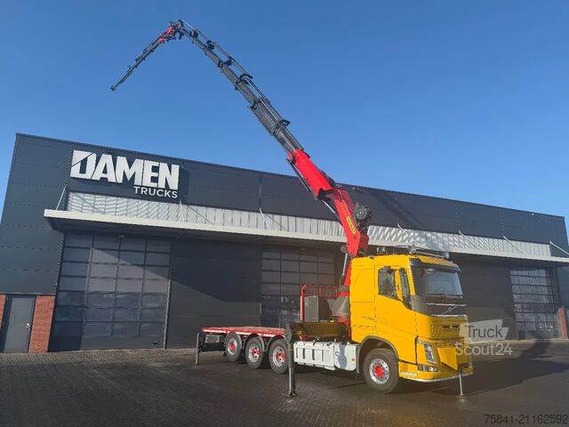 Ciężarówka z dźwigiem Volvo FH  500 8x4 Palfinger PK 65002-SH F + JIB PJ 125 E
