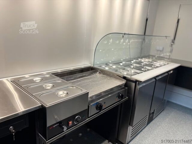 Pārdošanas piekabe | JAUNA | Ēdināšana | Pasākumi Imbissanhänger, | Finanzierung möglich | NEU | Vollausstattung | sofort verfügb