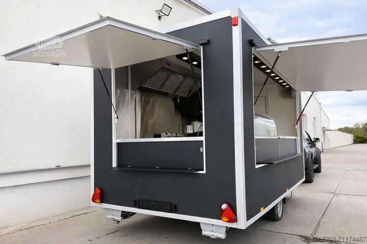 Pārdošanas piekabe | JAUNA | Ēdināšana | Pasākumi Imbissanhänger, | Finanzierung möglich | NEU | Vollausstattung | sofort verfügb