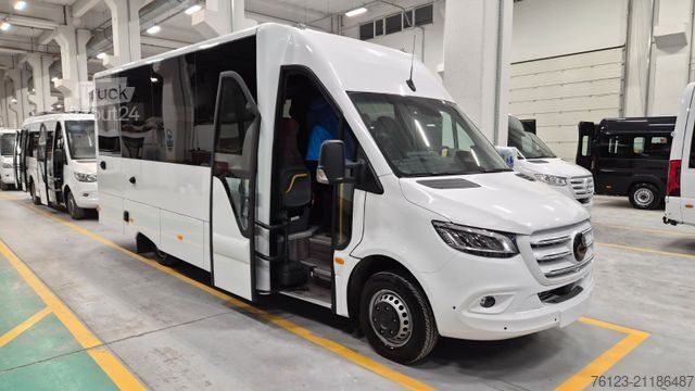 Minibus MERCEDES-BENZ 30 Sitzer Schul- Transferbus 519 Lagerfahrzeug