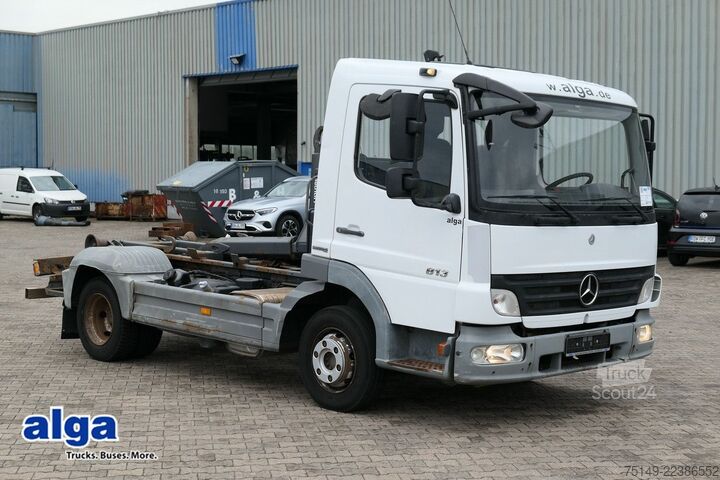 Самосвал-фургон MERCEDES-BENZ 813 Atego Abrollkipper