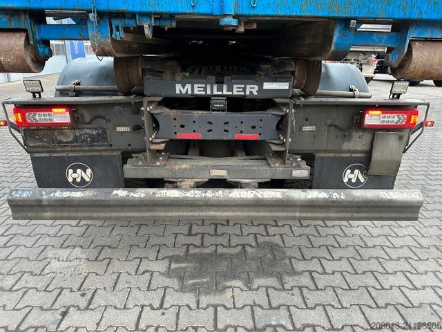 Кран, монтиран на камион VOLVO 450 8x4 Abrollkipper MEILLER Kran PENZ 17L8.50R