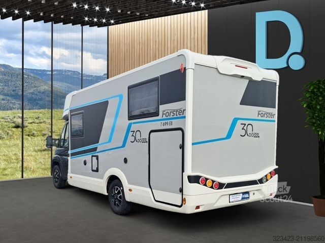Puoliksi integroitu matkailuauto FORSTER T F699 EB LTE,Solar,Markise,Lithium,Hubbett