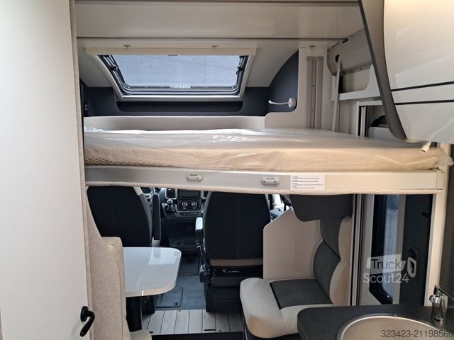 Puoliksi integroitu matkailuauto FORSTER T F699 EB LTE,Solar,Markise,Lithium,Hubbett