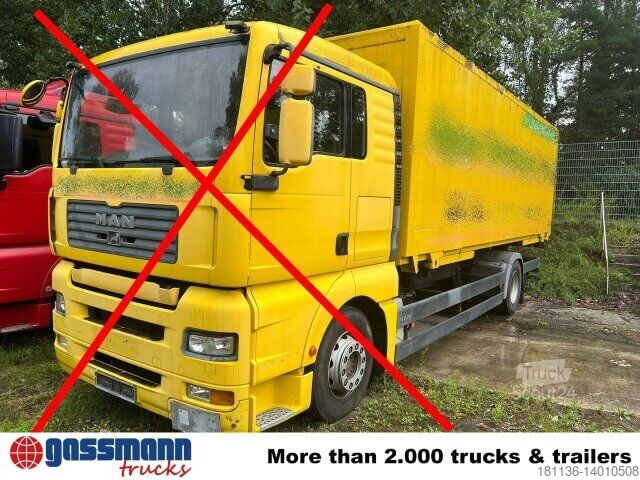 Wechselfahrgestell LKW  Wechselbrücke Koffer mit Flügeltüren