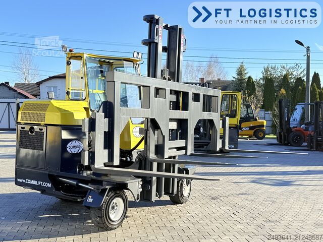 4-way forklift Combilift C3000XL DUPLEX SPREADER BEAM FREE LIFT