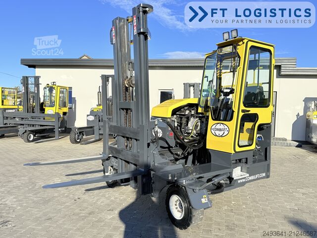 4-way forklift Combilift C3000XL DUPLEX SPREADER BEAM FREE LIFT