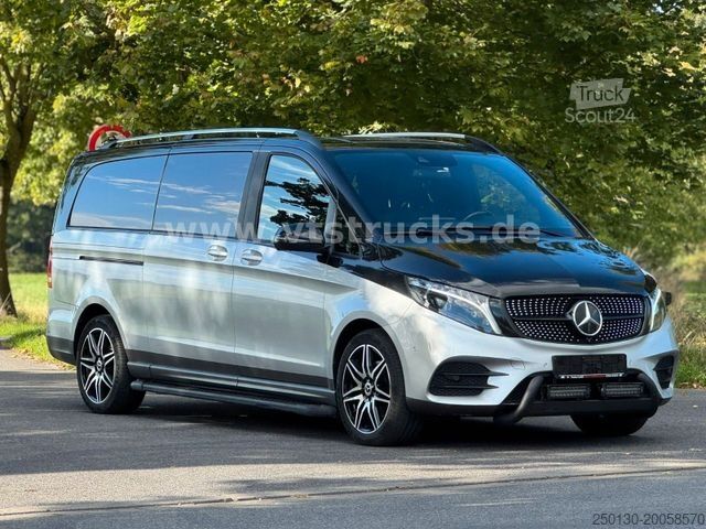 Kleinbus MERCEDES-BENZ V 220 d AVANTGARDE extralang AHK Teilleder 6 Plä