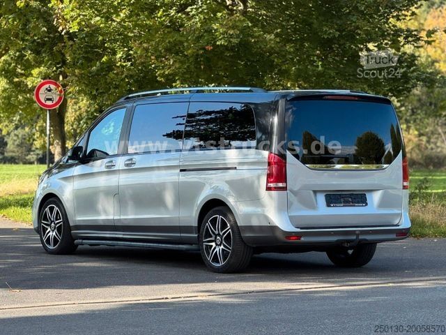 Kleinbus MERCEDES-BENZ V 220 d AVANTGARDE extralang AHK Teilleder 6 Plä