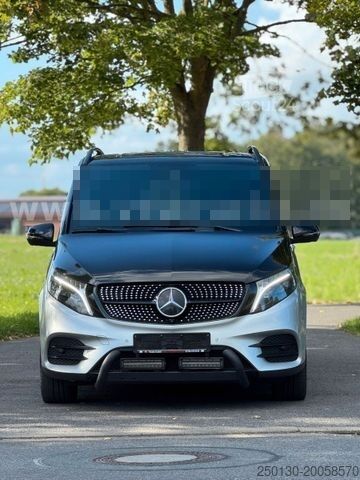 Kleinbus MERCEDES-BENZ V 220 d AVANTGARDE extralang AHK Teilleder 6 Plä