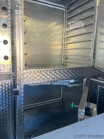 Tilpasset varebil FIAT Hähnchengrill mobil Foodtruck