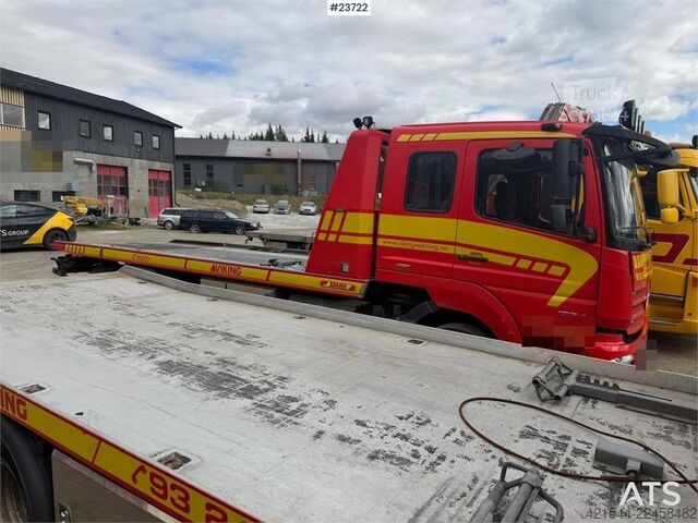 Véhicule de dépannage Mercedes-Benz Atego Recovery Truck with Jige Body