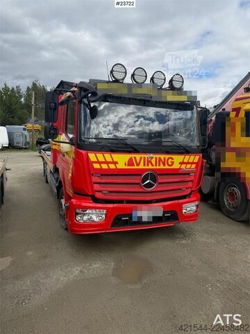 Véhicule de dépannage Mercedes-Benz Atego Recovery Truck with Jige Body