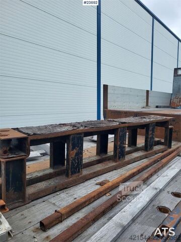 Причіп-платформа HRD Jumbo Semi-Trailer with Extendable Frame