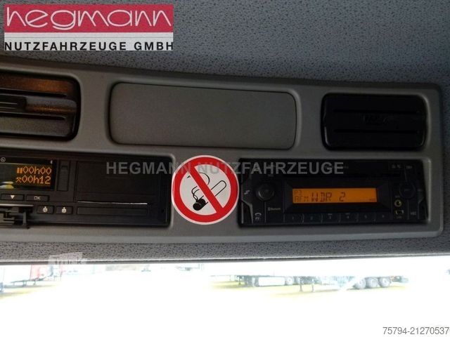 Camión plataforma con toldo MERCEDES-BENZ Atego 1527L, Schiebeplane LBW 1.500 kg, Klima, D