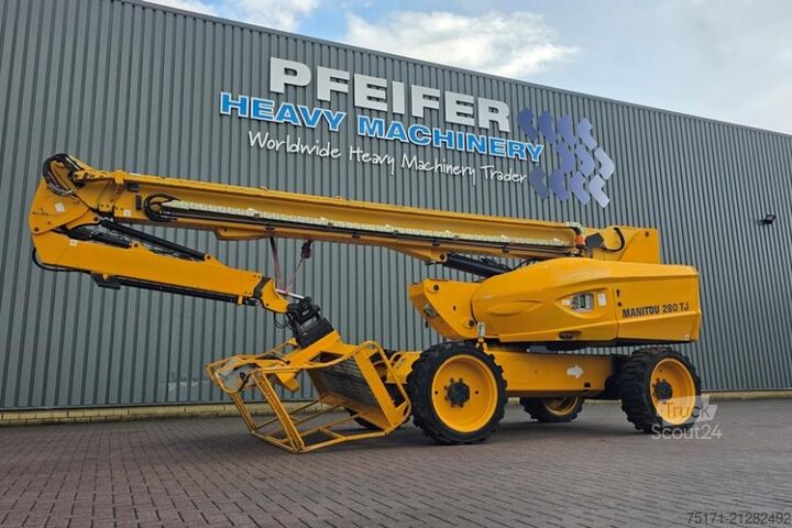 Telescopic platform Manitou 280 TJ As-Is, Engine Missing, 28m Working height,