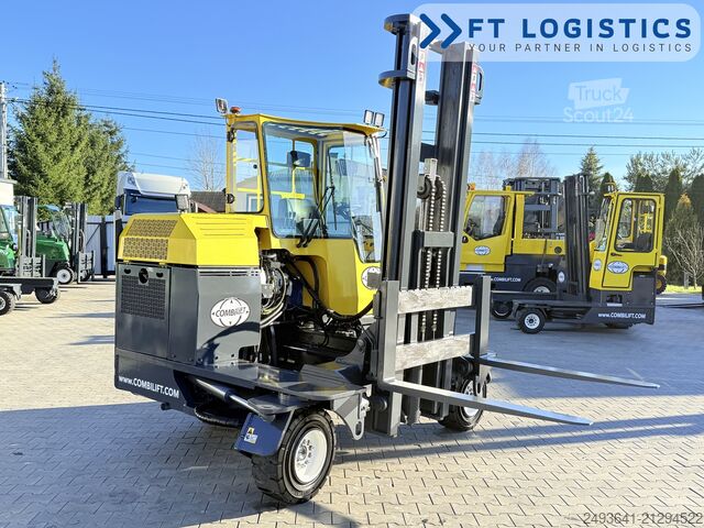 4-way forklift Combilift C3000XL DUPLEX FREE LIFT GAS POSITIONER