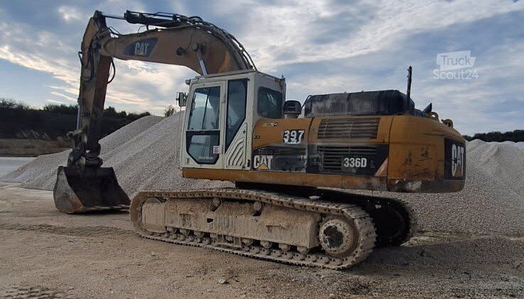 Paletli ekskavatör Caterpillar 336