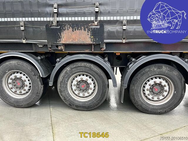 Containertransport Hoet Trailers + Caisse Libner 2018
