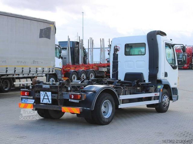 Tovornjak s kavljem za kontejnerje DAF LF 45.160, EURO 4, HOOK CONTAINER