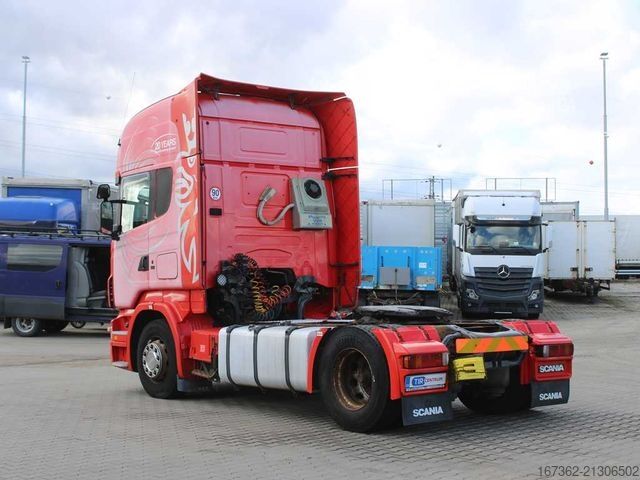 Standartinis vilkikas SCANIA R420, EURO 4, SECONDARY AIR CONDITIONING