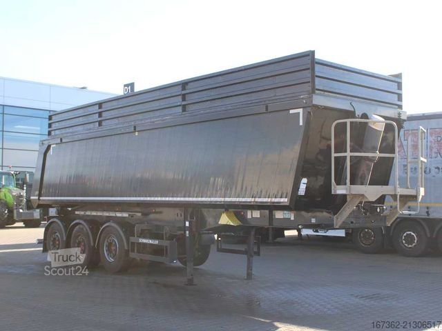 Savivartis puspriekabė SCHWARZMÜLLER KIS 3/E, 2X LIFTING AXLE, SAF, 46m³
