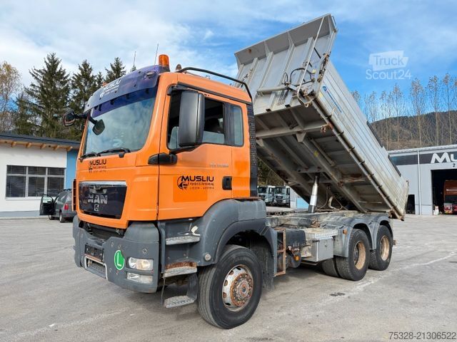 Kipper LKW MAN TGS 33.480 6X6 BB Offroad Automatik Retarder