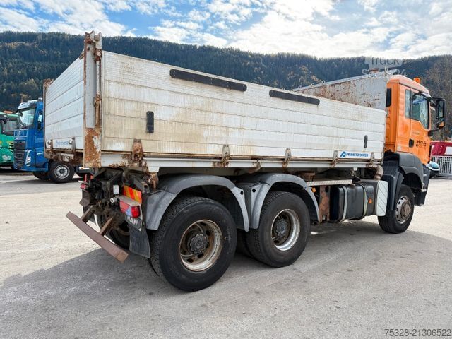 Kipper LKW MAN TGS 33.480 6X6 BB Offroad Automatik Retarder