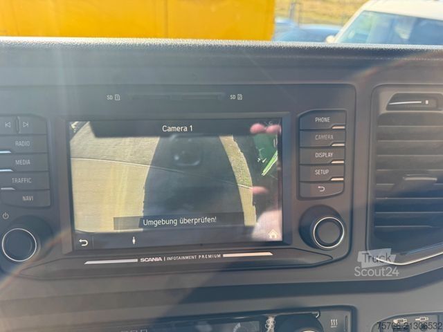 Autocamion transport băuturi SCANIA R 410 / 2xLBW / LENKACHSE / DURCHLADEKOMPLETTZUG