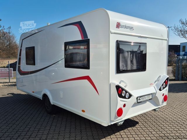 Caravane STERCKEMAN Easy 472LJ*MJ25*Klima*Solar*Dusche*2.480¤ sparen