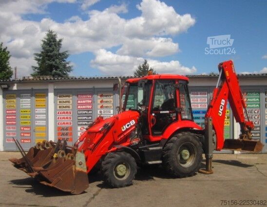  JCB 3CX * 4 x Löffel + Gabel * AIRCONDITION