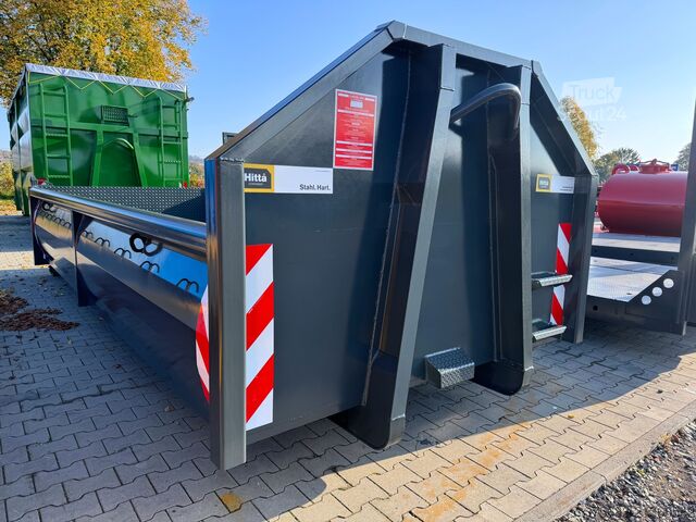 Recipiente roll-off de 11 m3/combi flap Hitta HAK60FP/ 6m Bauschuttcontainer