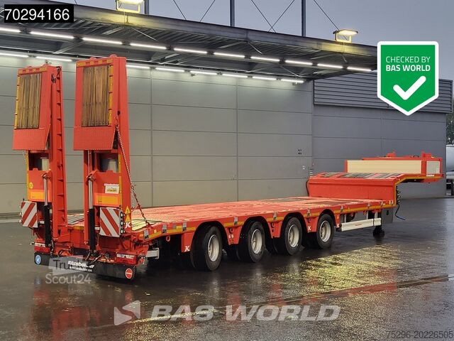 Cargador bajo Kässbohrer LB4E 3 axles Extendable Ramps! 1x Lift 3x Steer...