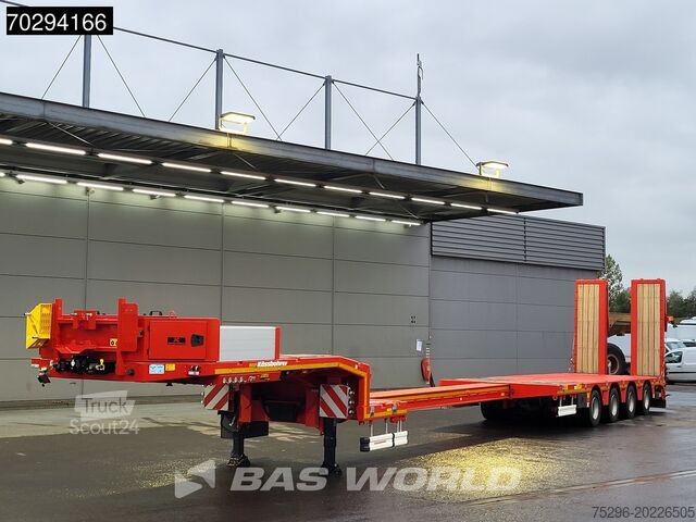 Cargador bajo Kässbohrer LB4E 3 axles Extendable Ramps! 1x Lift 3x Steer...