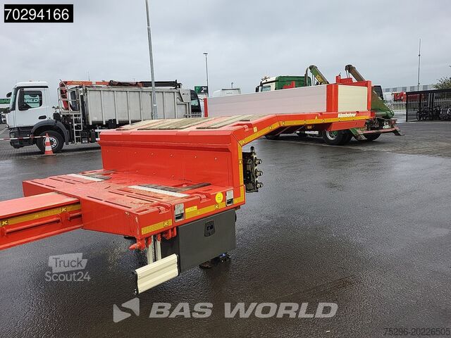 Cargador bajo Kässbohrer LB4E 3 axles Extendable Ramps! 1x Lift 3x Steer...